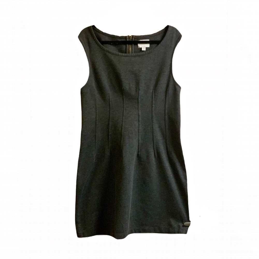 Anthropologie Deletta Heather Gray Knit Dress Size XL